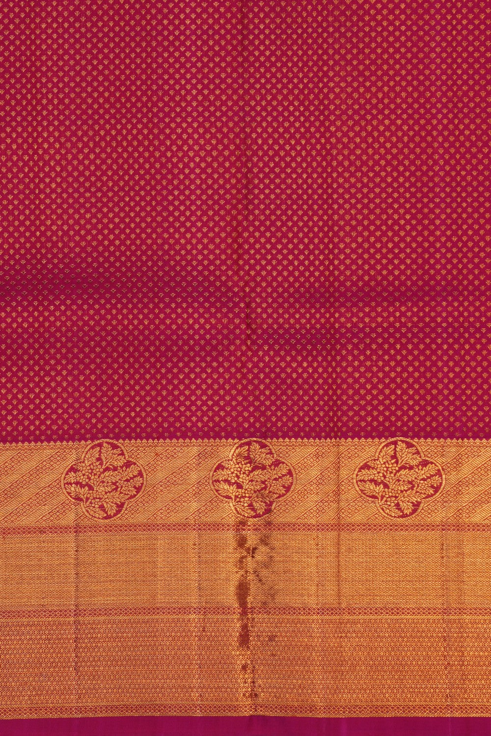 Image of Spring Yellow Brocade Kanchipattu Saree