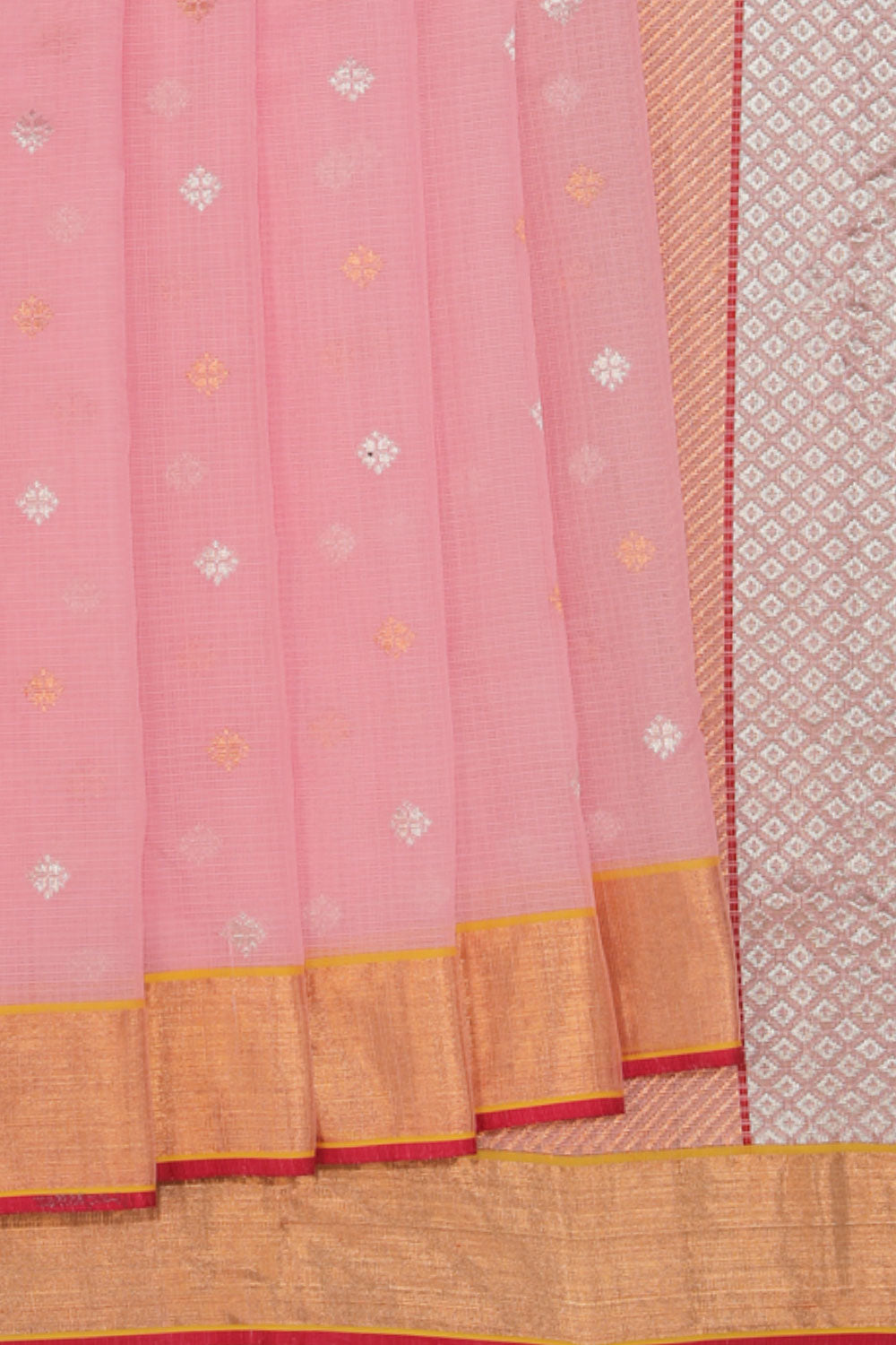 Collection of Kota Pink Saree in a gallery layout