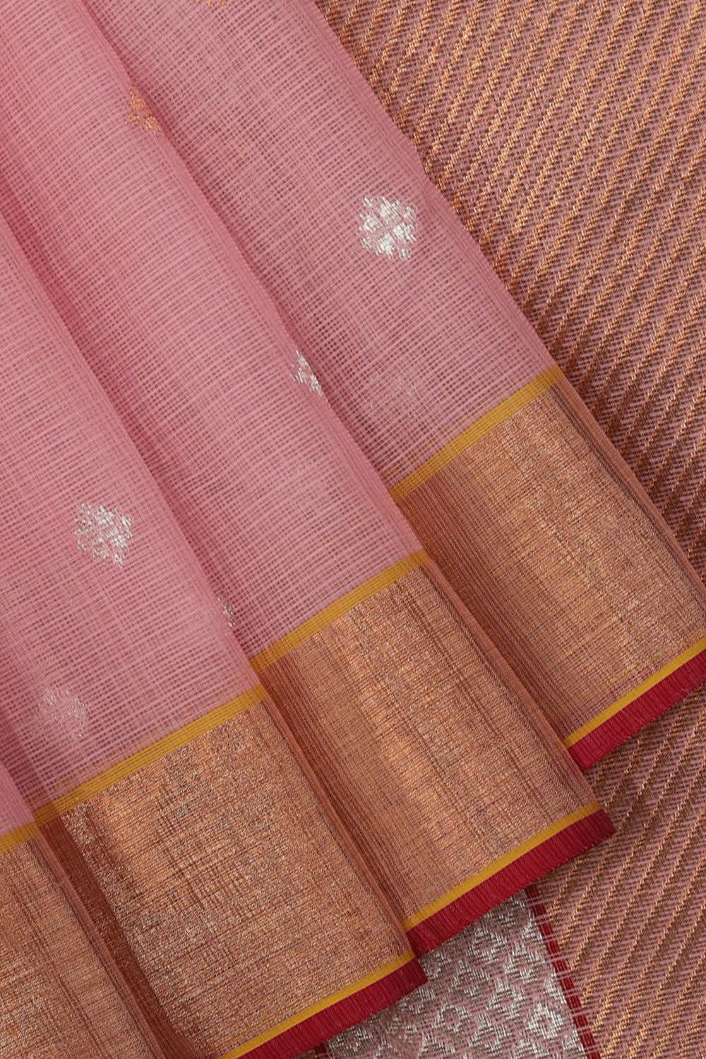 Collection of Kota Pink Saree in a gallery layout