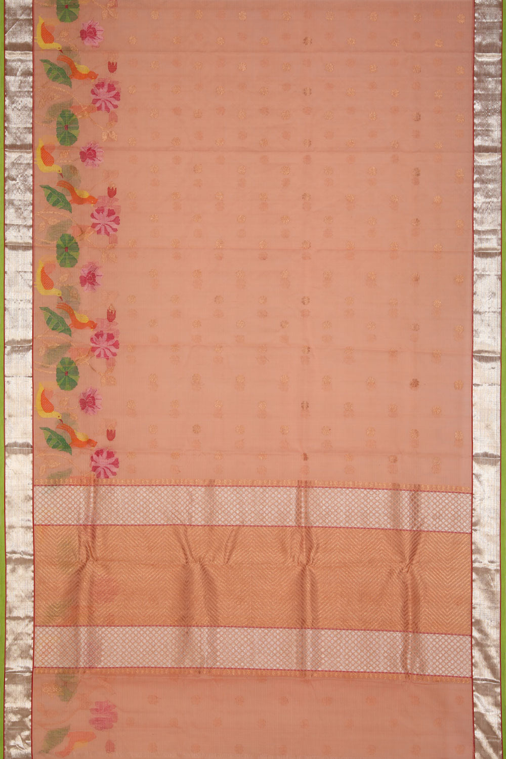 Collection of Kota Peach Saree in a gallery layout