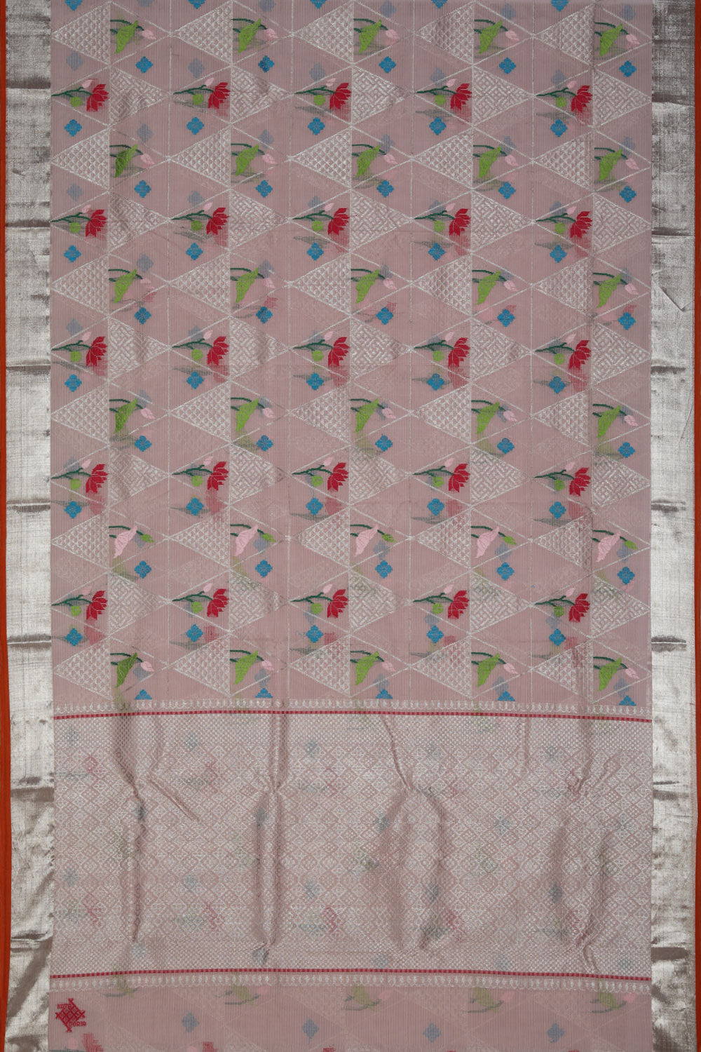 Collection of Kota Pink Saree in a gallery layout