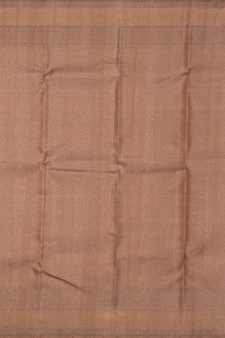 Image of Kanjivaram-Silk Orange/Pink Saree