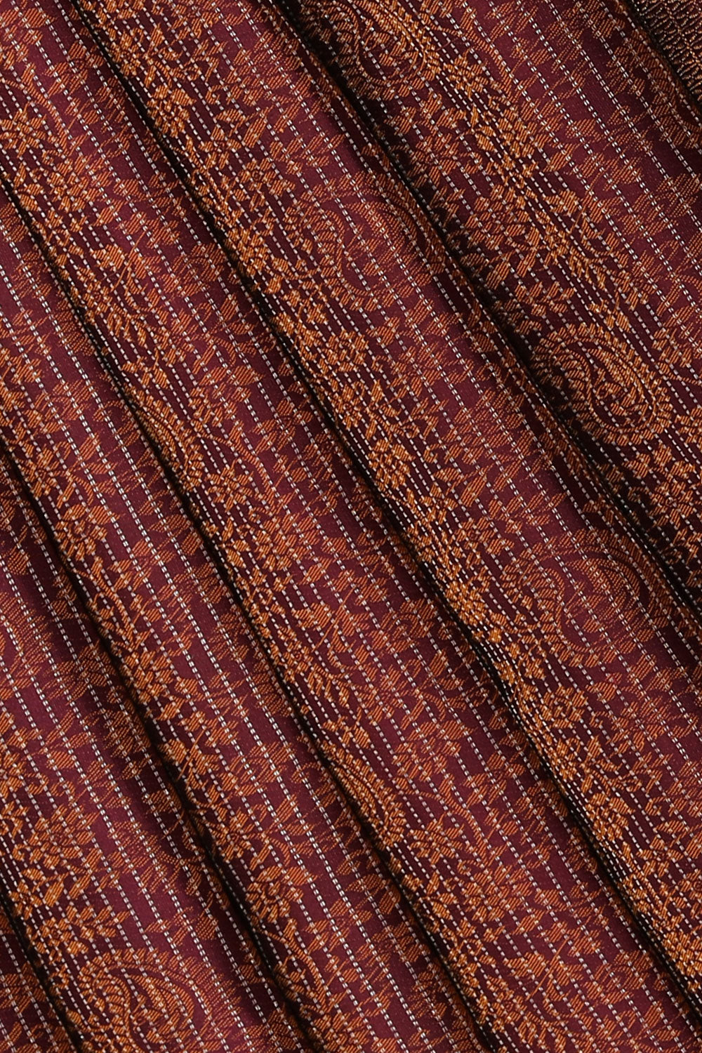 Image of Arani-Silk Violet Saree