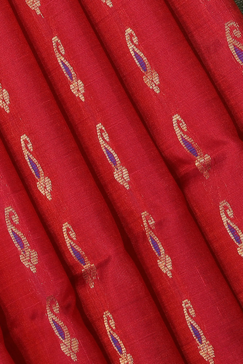 Uppada Silk Fuchsia-Pink Saree