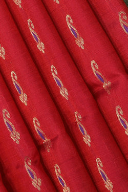 Image of Uppada Silk Fuchsia-Pink Saree