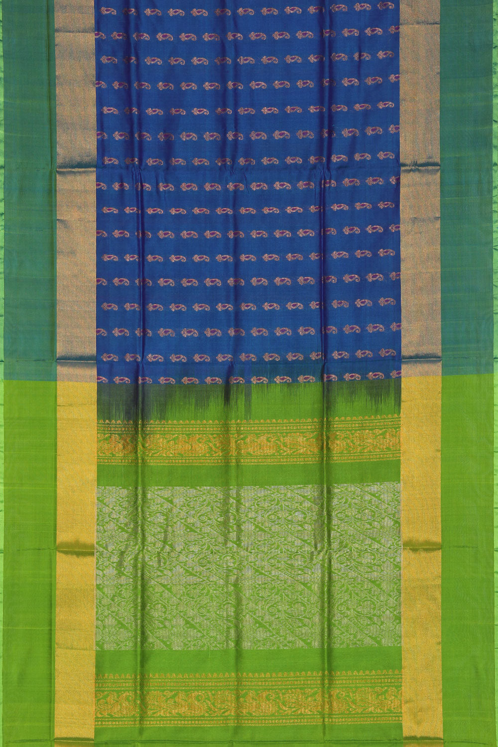 Uppada Silk Blue Saree