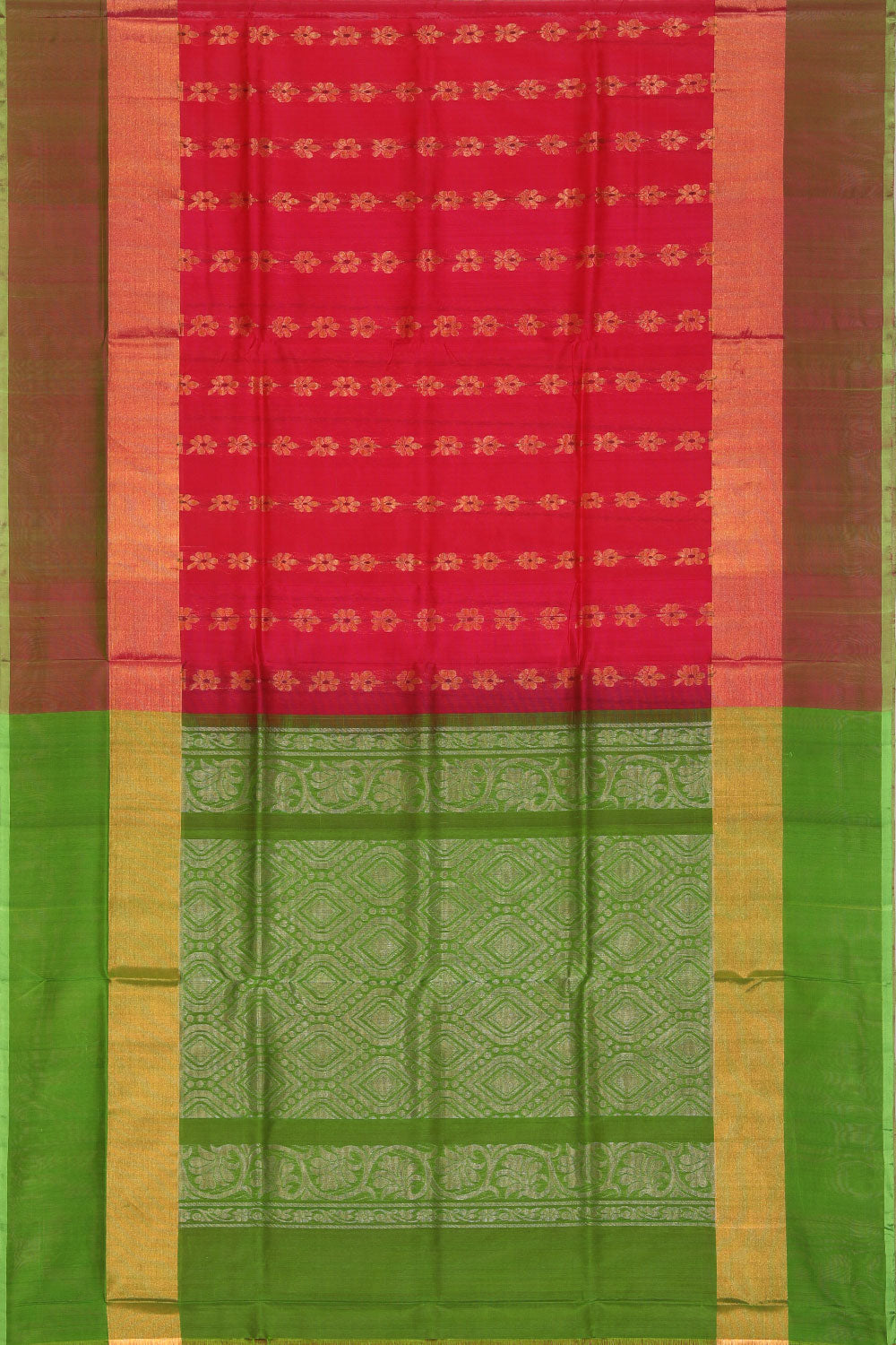 Image of Uppada Silk Pink Saree