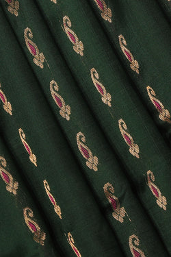 Collection of Uppada Silk Green Saree in a gallery layout