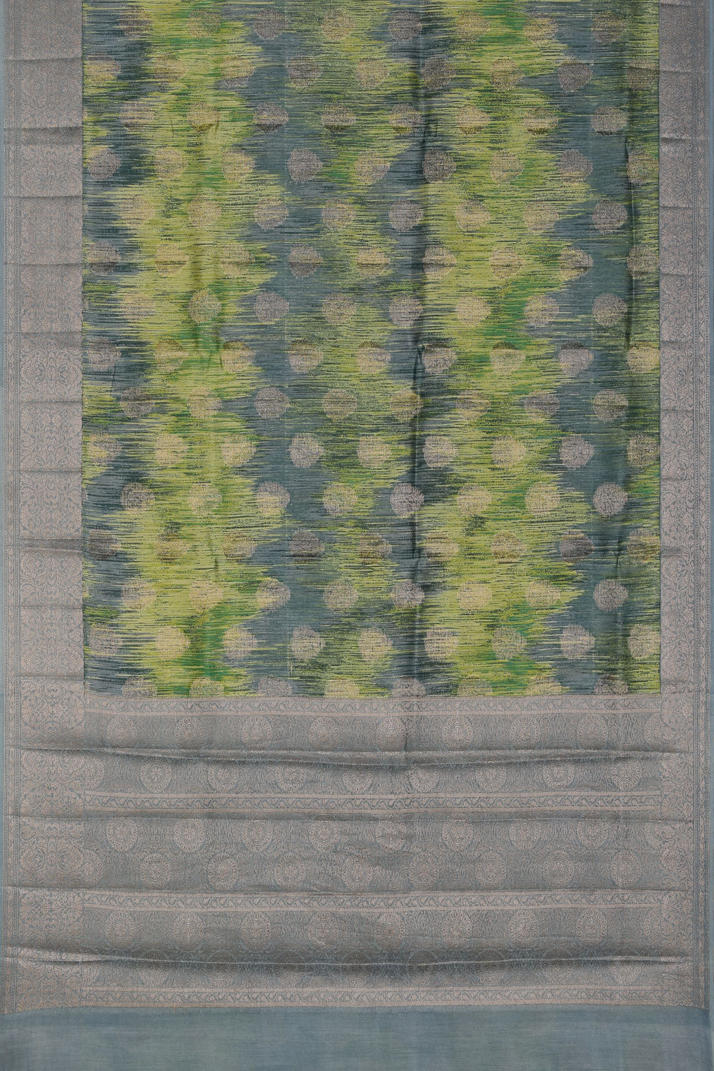 Image of Tussar Multi-Color Saree