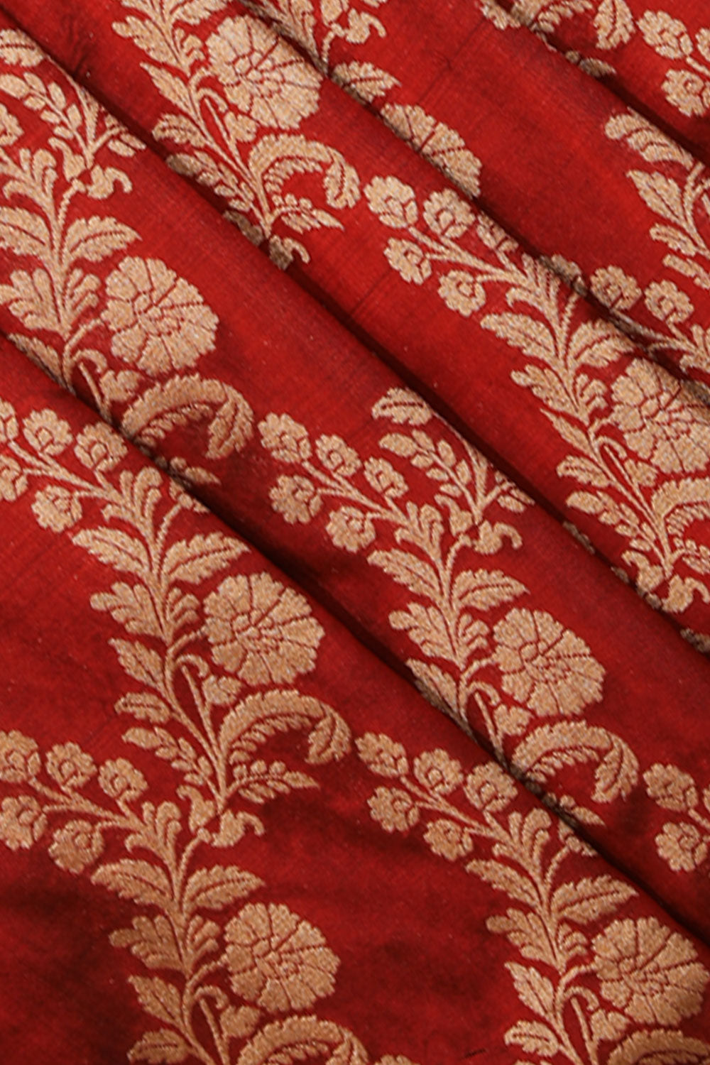 Collection of Banarasi Silk Maroon Saree in a gallery layout