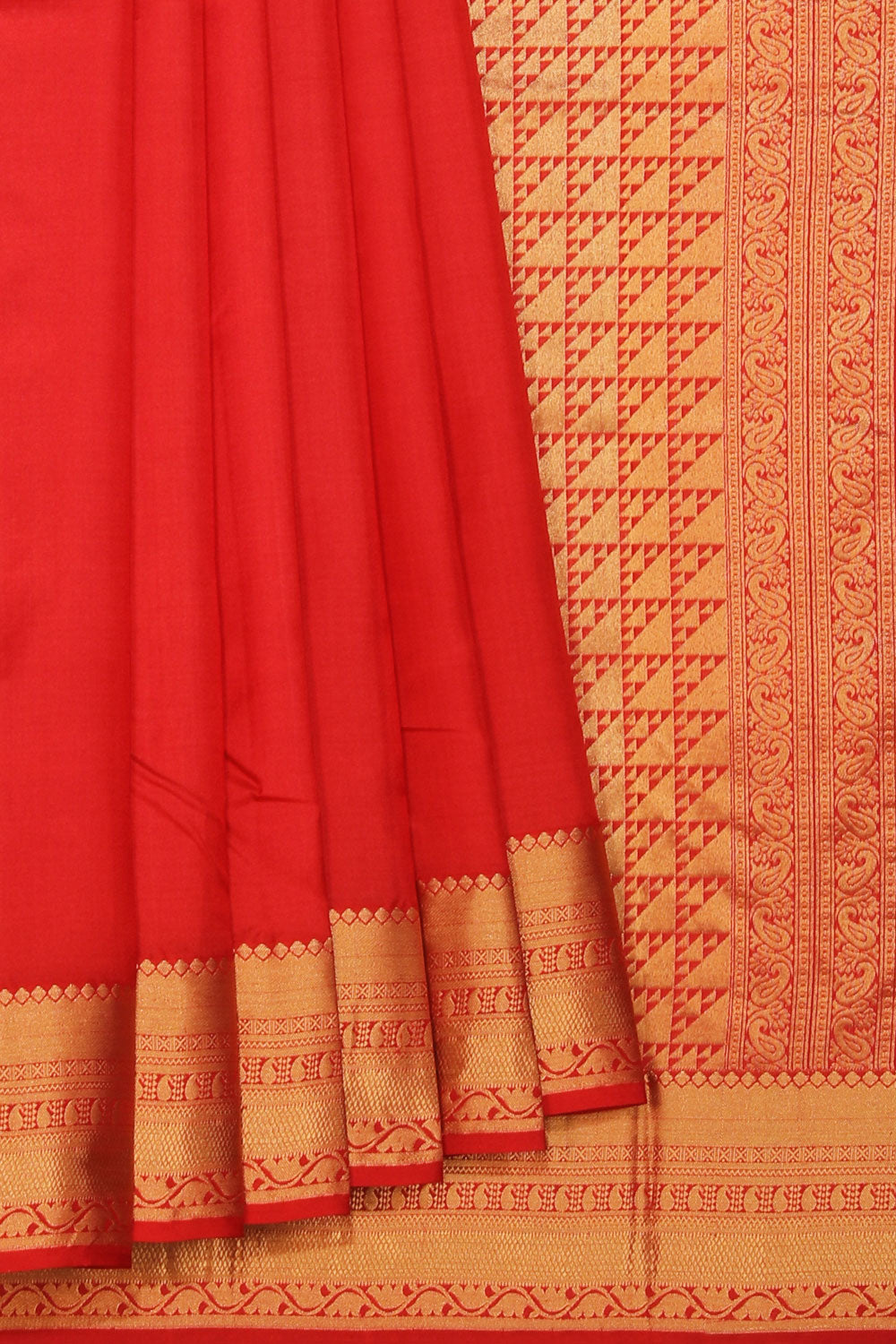 Collection of Traditional Charm Red Saree in a gallery layout