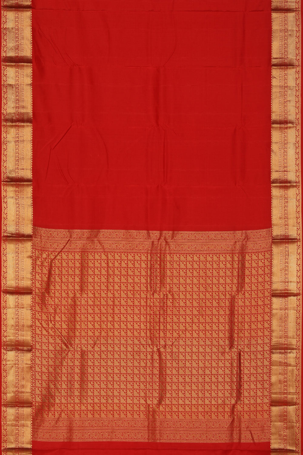 Collection of Traditional Charm Red Saree in a gallery layout