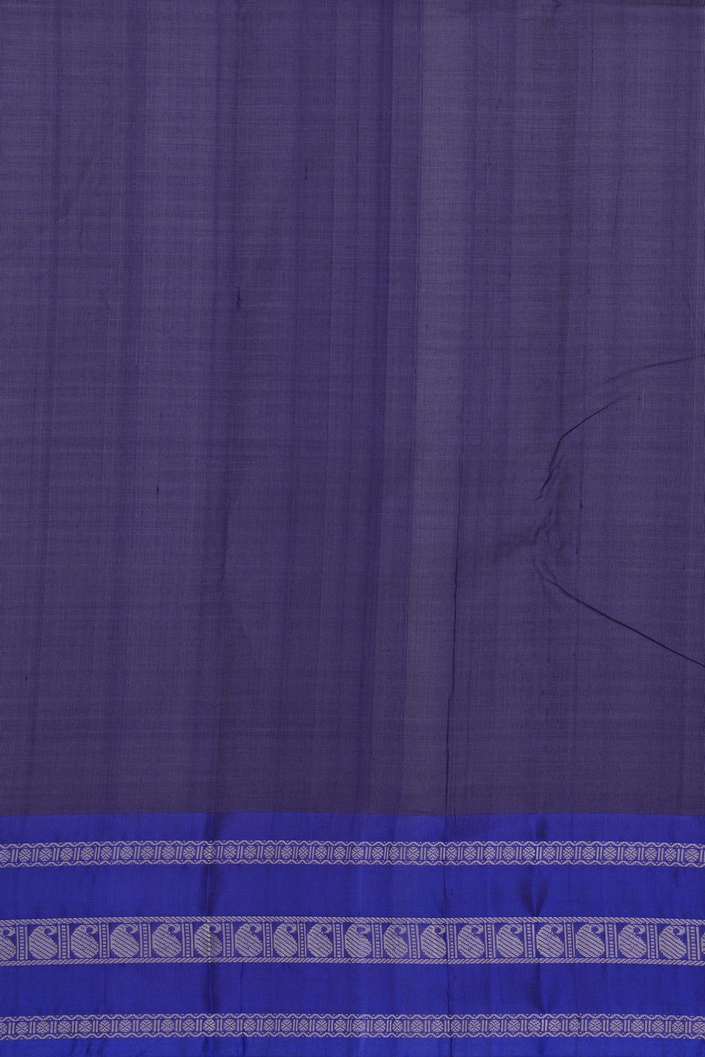 Image of Kanchi Cotton Orange Saree