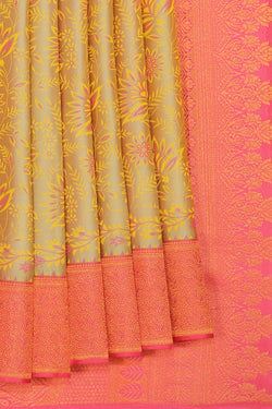 Collection of Gorgeous Yellow Saree in a gallery layout