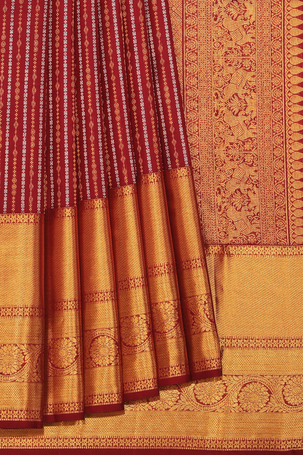 Collection of Gorgeous Plum-Pink Saree in a gallery layout