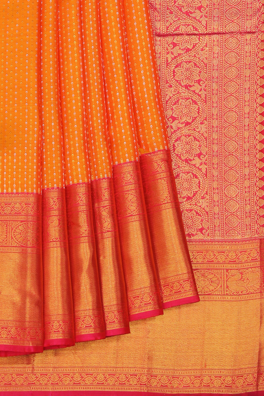 Collection of Gorgeous Mustard Saree in a gallery layout