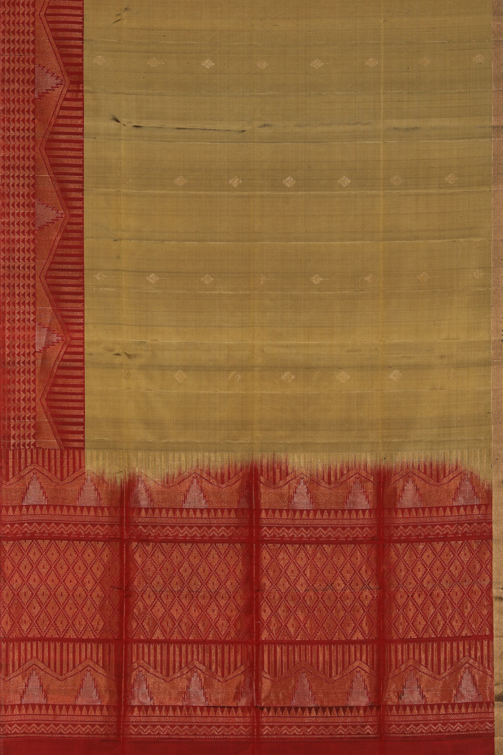 Image of Very Pretty Moss-Green Saree