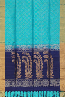 Collection of Alluring Blue Saree in a gallery layout