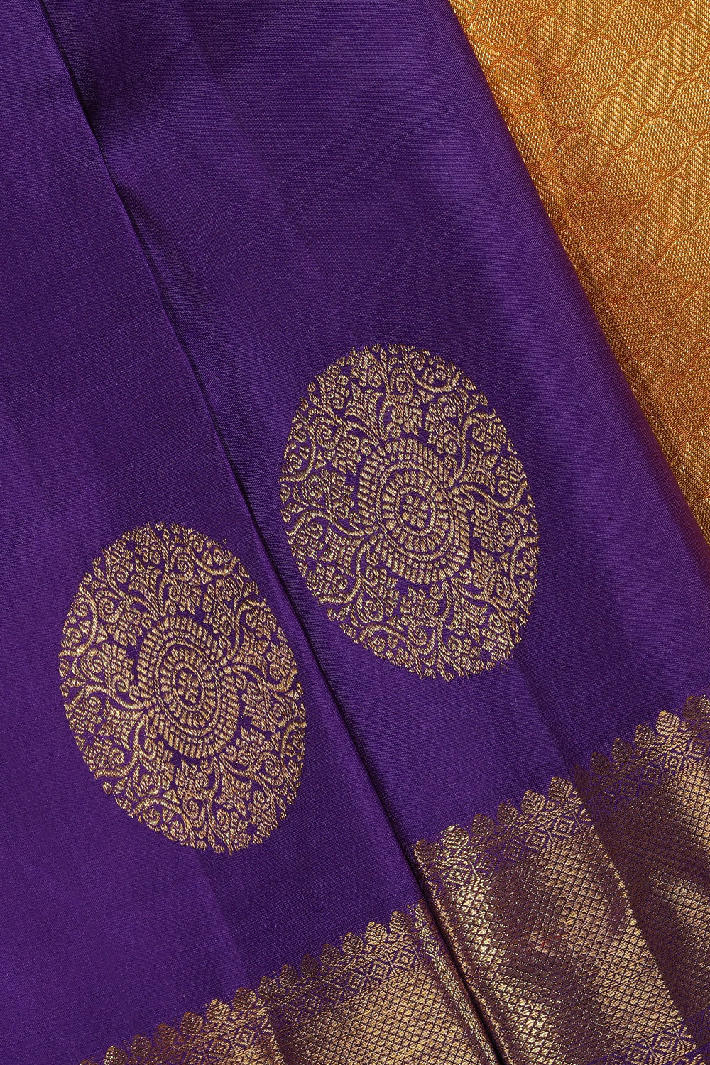 Gorgeous Violet Saree