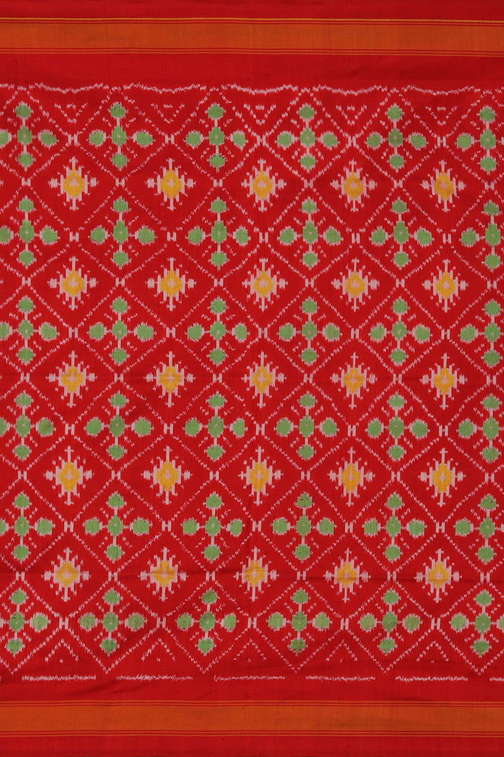 Image of Pochampally-Silk Coffee-Brown Saree