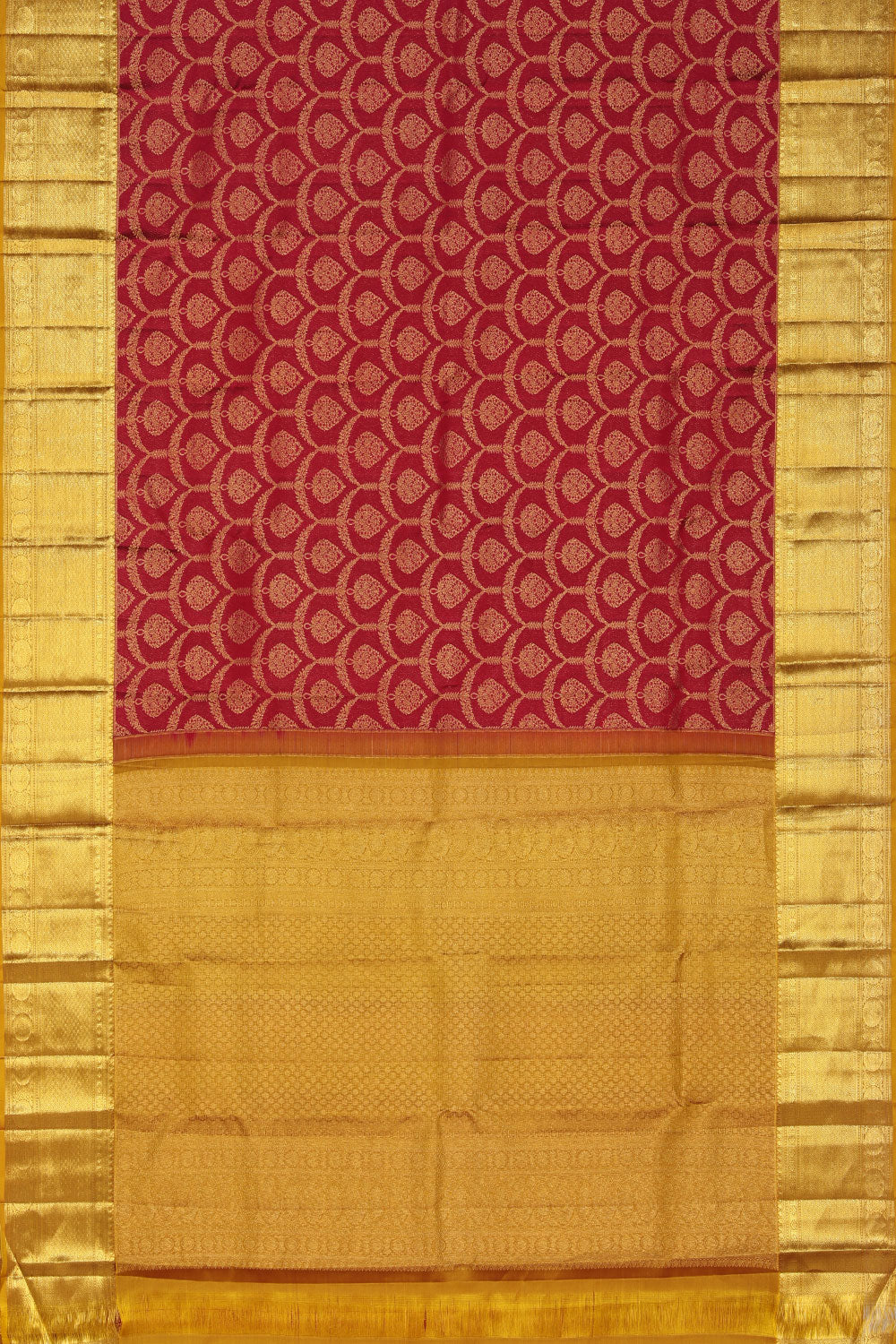 Collection of Kanchipattu Plum-Pink Saree in a gallery layout