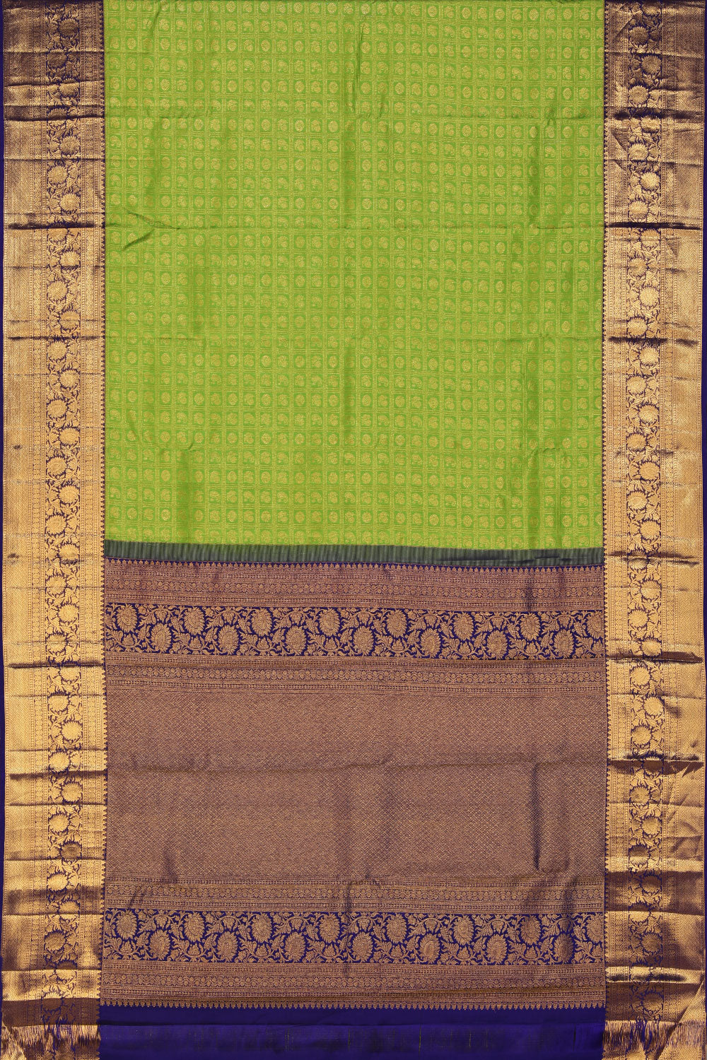 Image of Kanchipattu Green Saree