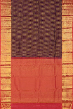 Collection of Kanchipattu Violet Saree in a gallery layout