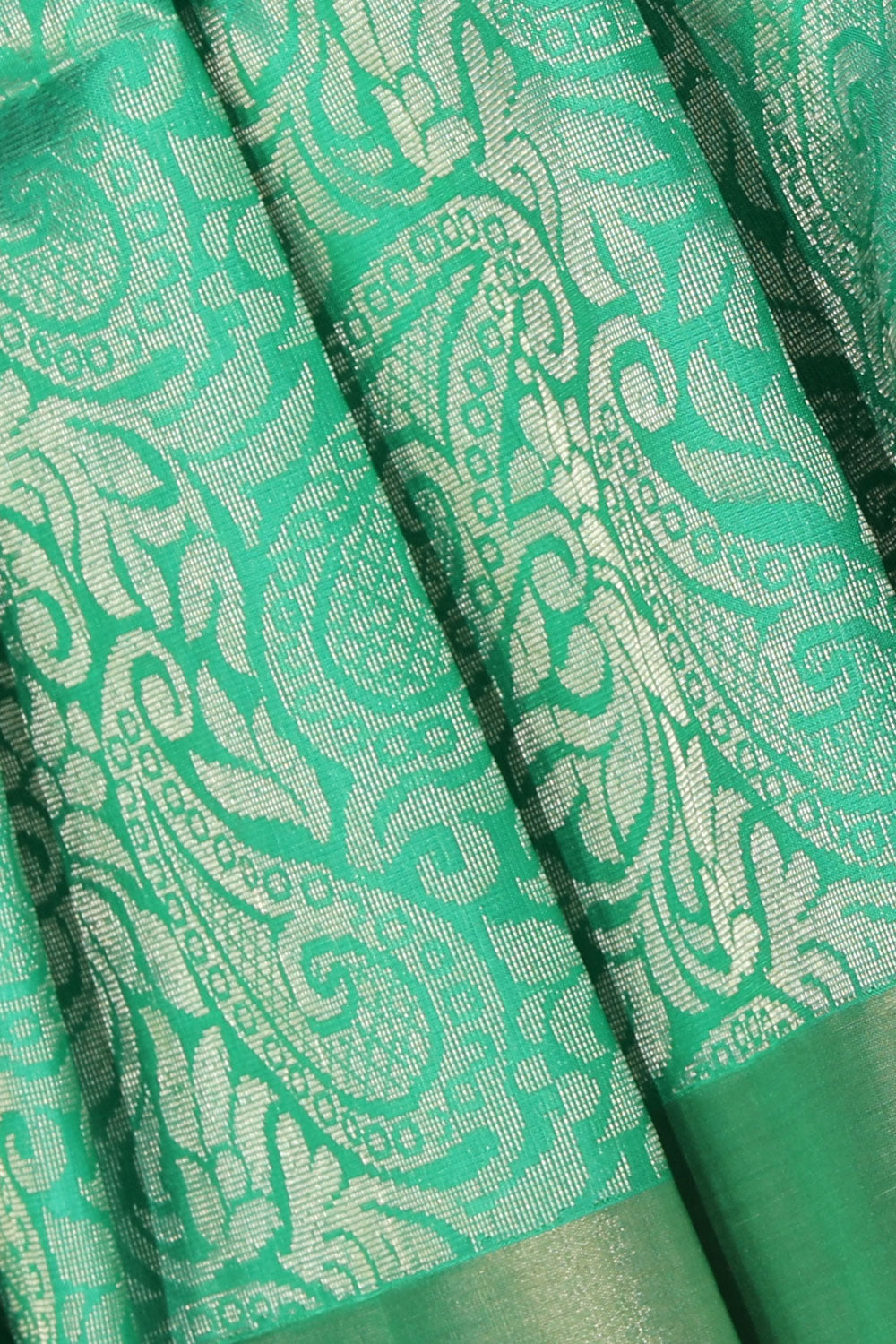 Collection of Very Pretty Aqua Green Saree in a gallery layout