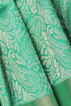 Collection of Very Pretty Aqua Green Saree in a gallery layout