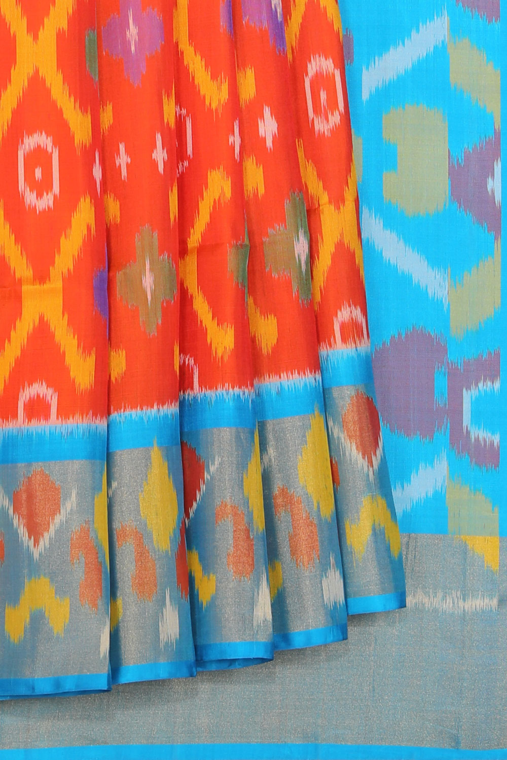 Collection of Very Pretty Ikat Saree in a gallery layout