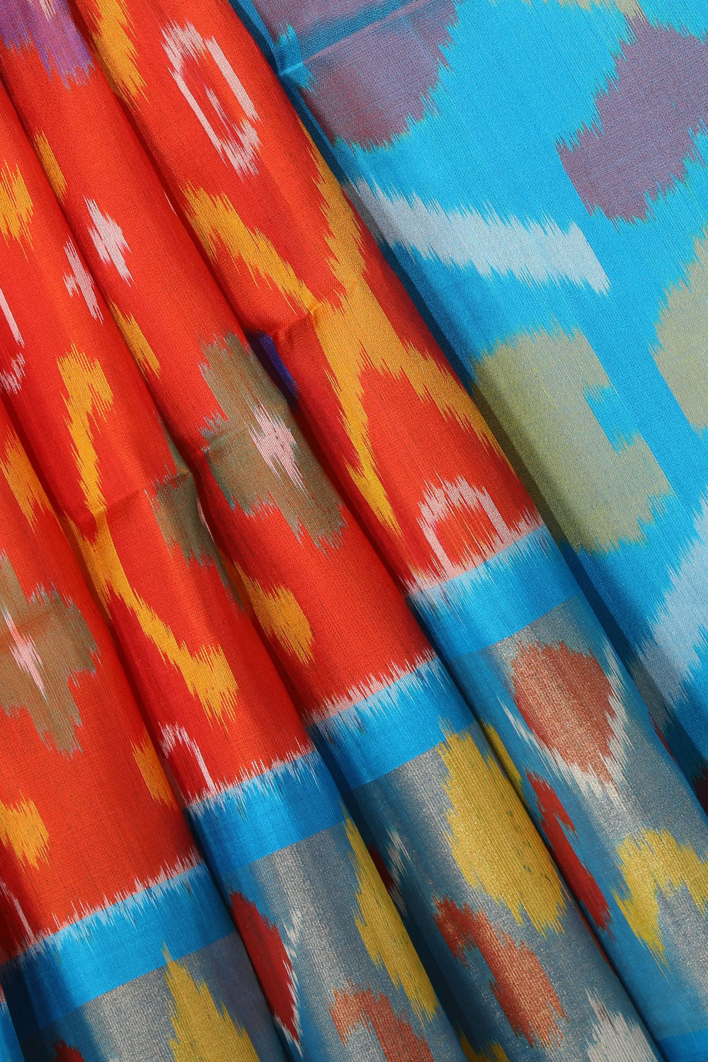 Collection of Very Pretty Ikat Saree in a gallery layout