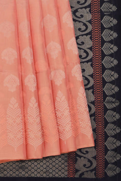 Collection of Very Pretty Peach Saree in a gallery layout