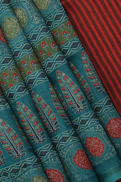 Collection of Paisley Prints Saree in a gallery layout