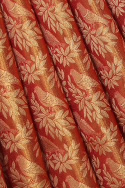 Collection of Kanchipattu Red/Gold Saree in a gallery layout