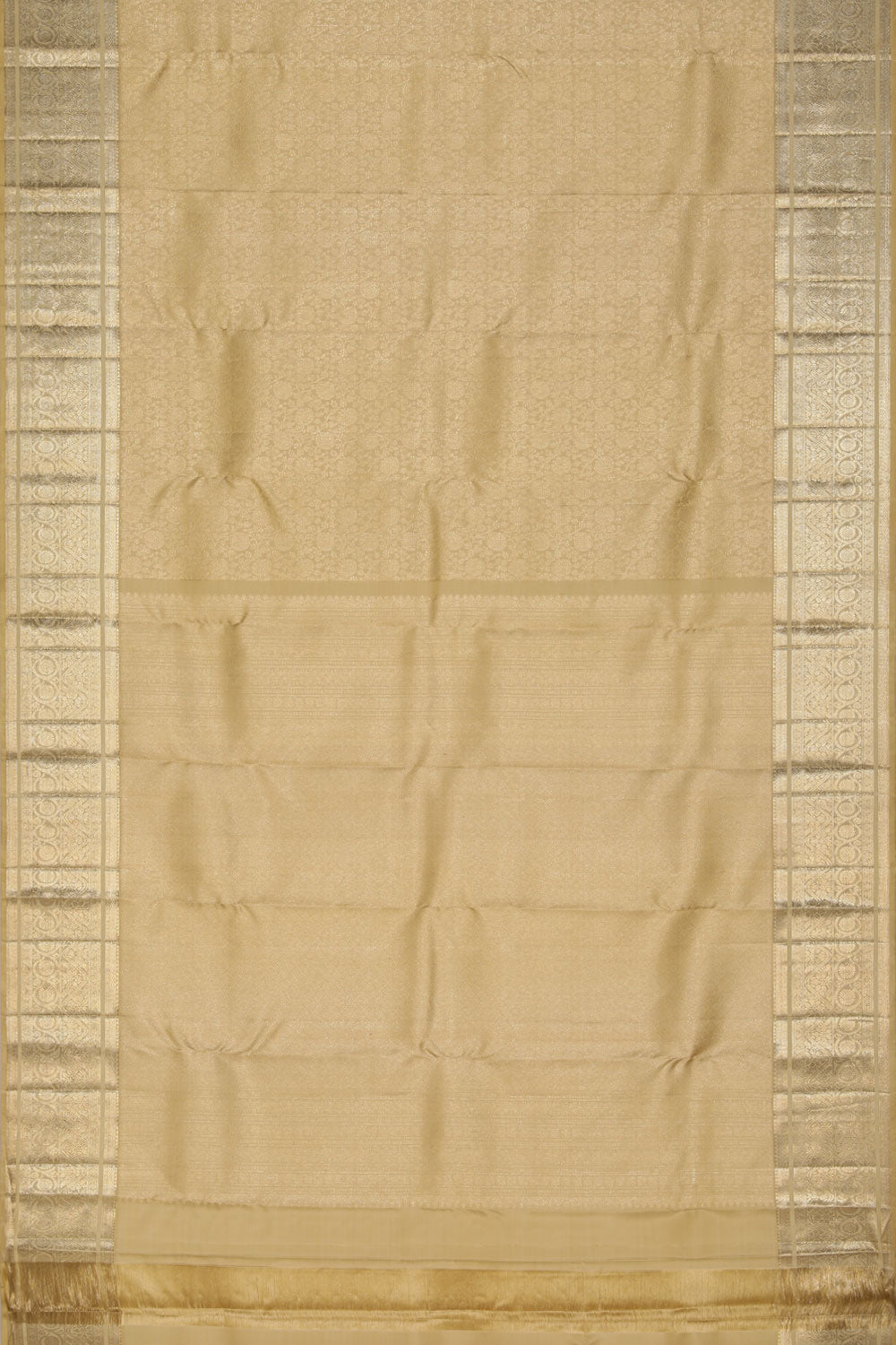 Image of Kanchipattu Beige Saree