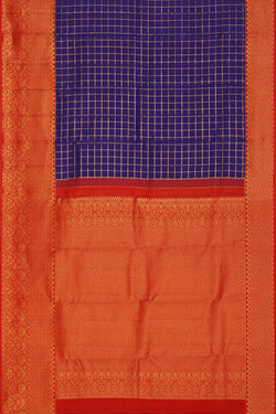 Collection of Kanchipattu Orchid-Purple Saree in a gallery layout