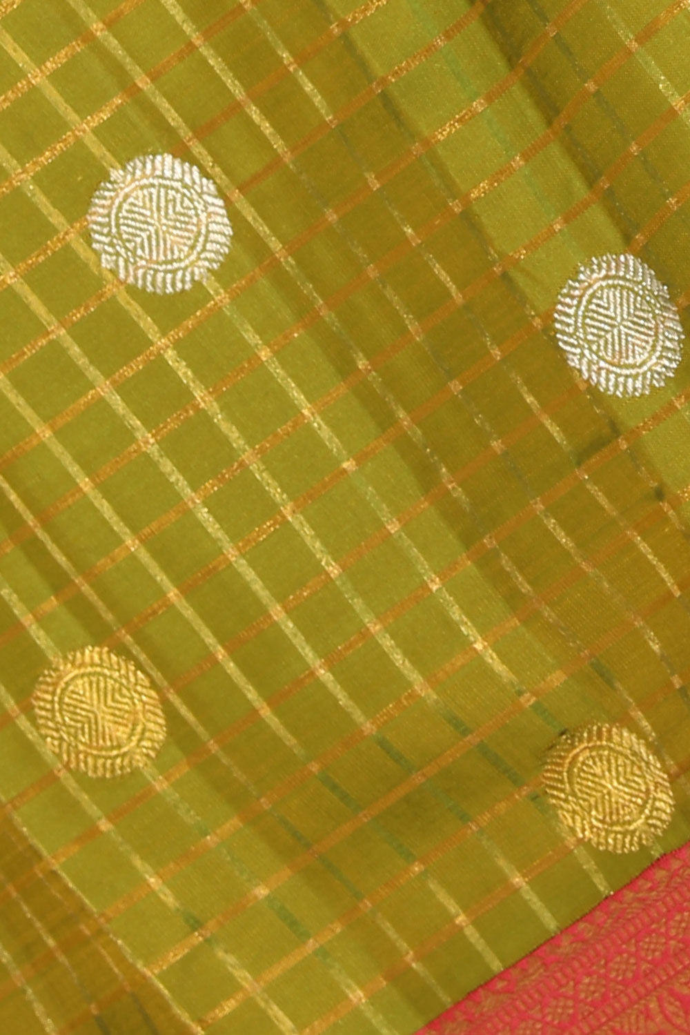 Kanchipattu Green Saree