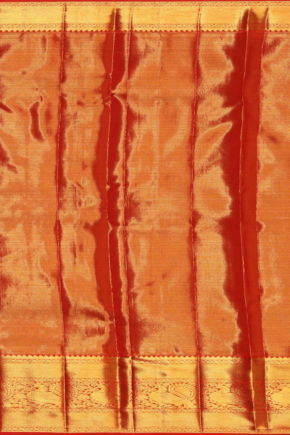 Image of Kanchipattu An Ethereal Gold/Green Saree