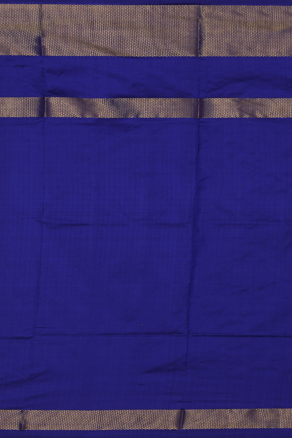 Image of Pochampally-Silk Pavada Unstitched Set