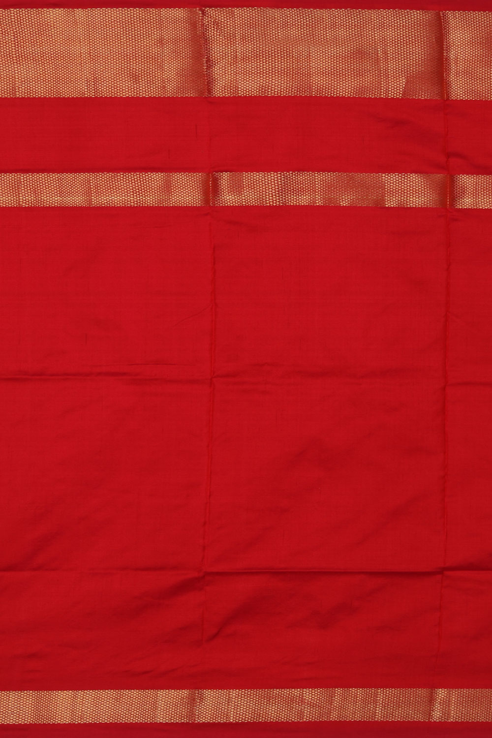 Image of Pochampally-Silk Pavada Unstitched Set