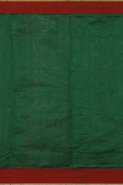 Collection of Chanderi Green Saree in a gallery layout