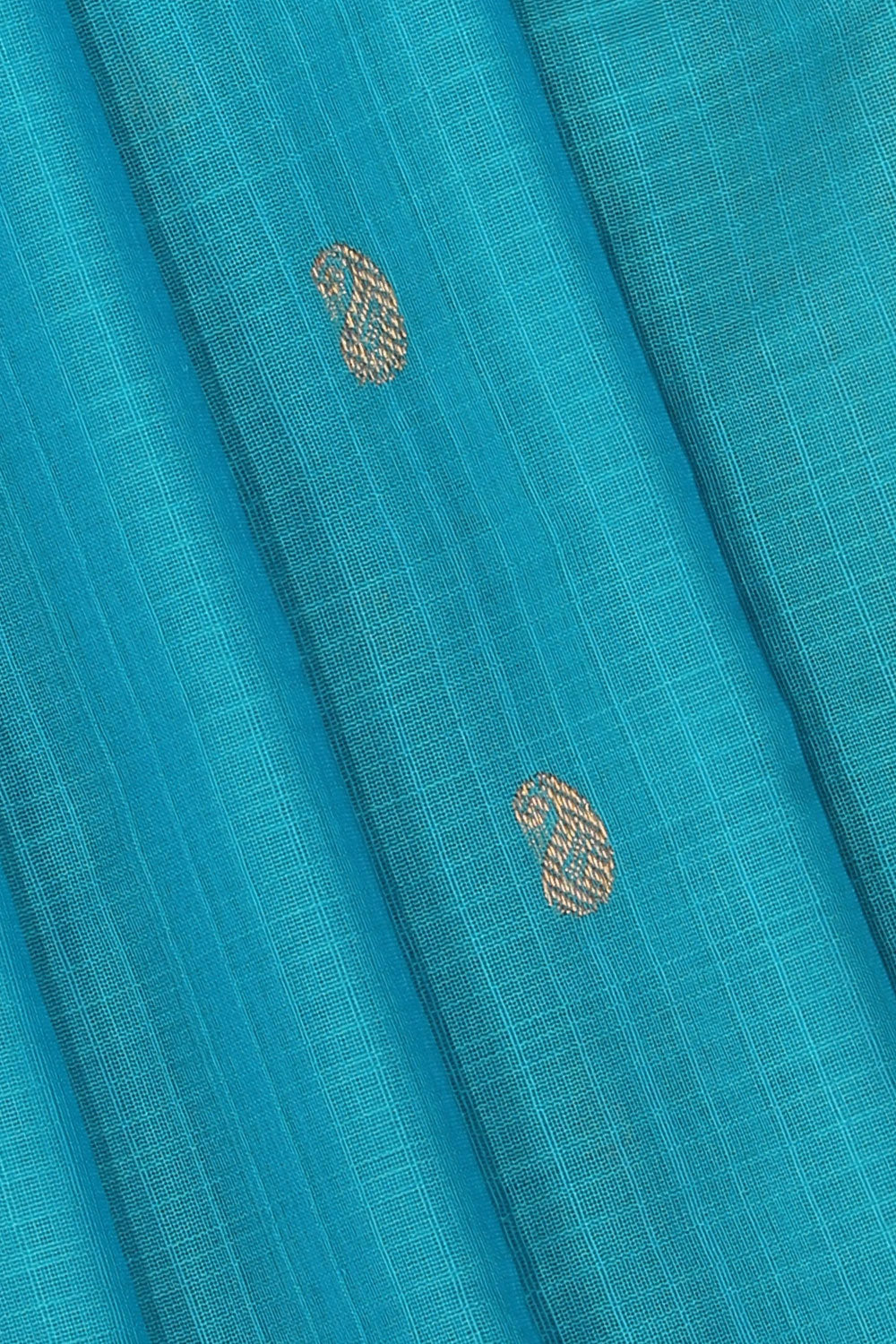 Collection of Gadwal Blue Saree in a gallery layout