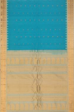 Collection of Gadwal Blue Saree in a gallery layout