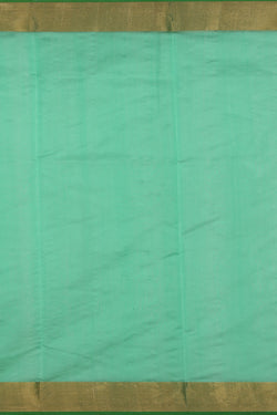 Collection of Chanderi Sea Green Saree in a gallery layout