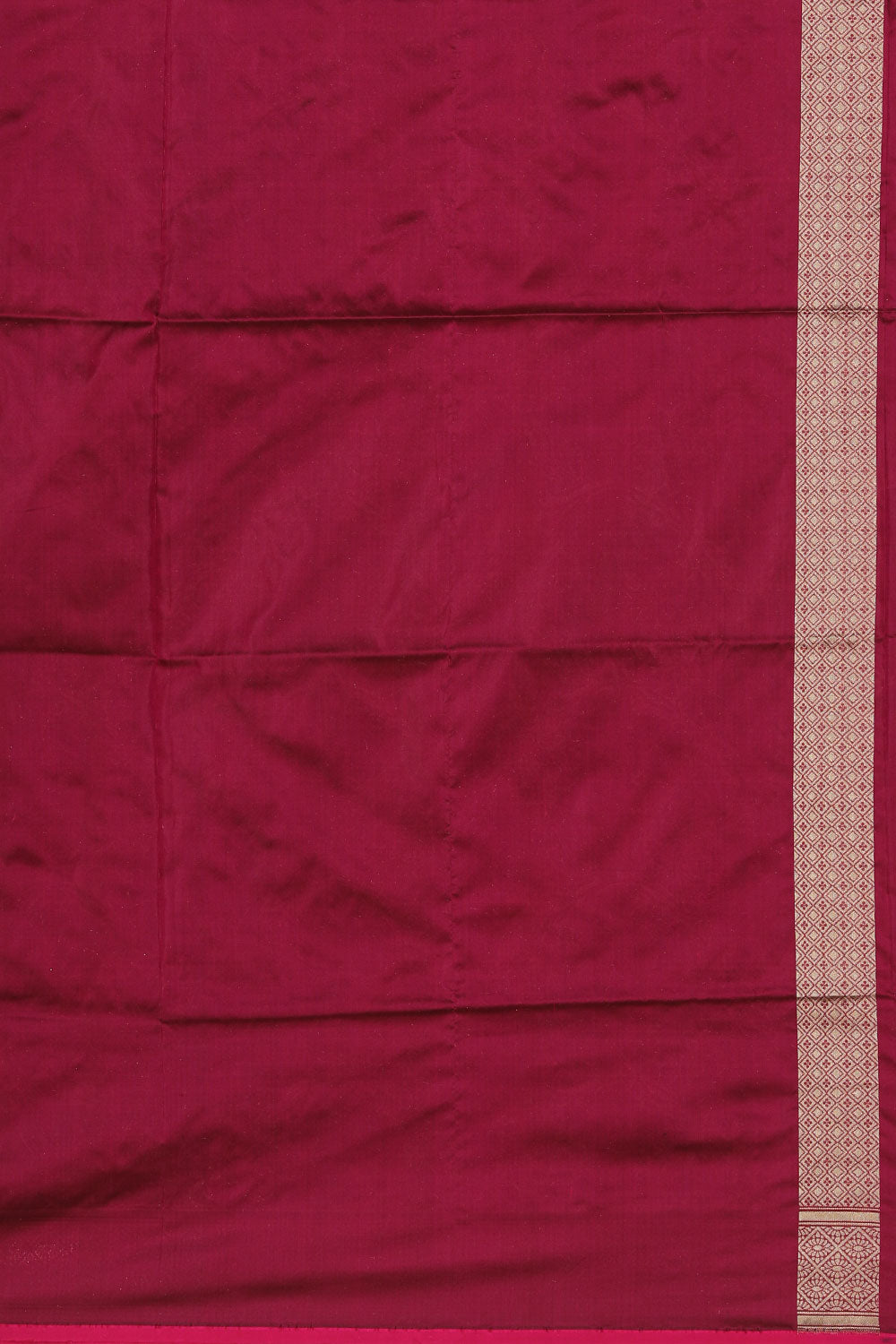 Image of Banarasi Silk Magenta-Pink Saree