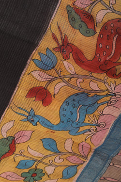 Image of Mangalgiri Kalamkari Dupatta