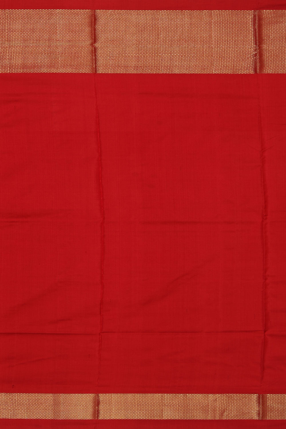 Image of Pochampally-Silk Pavada Unstitched Set