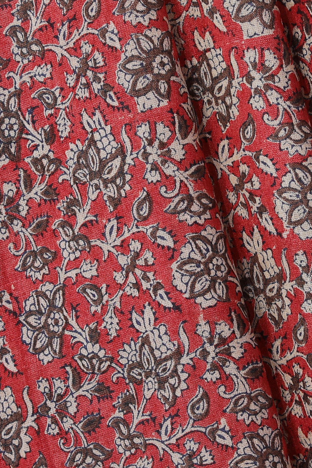 Image of Tussar-Silk Printed Pink Saree