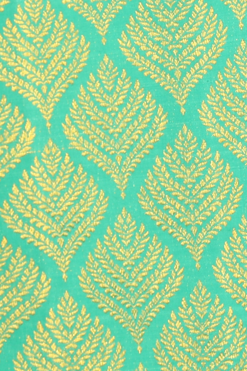 Image of Very Pretty Brocade Sea Green Saree