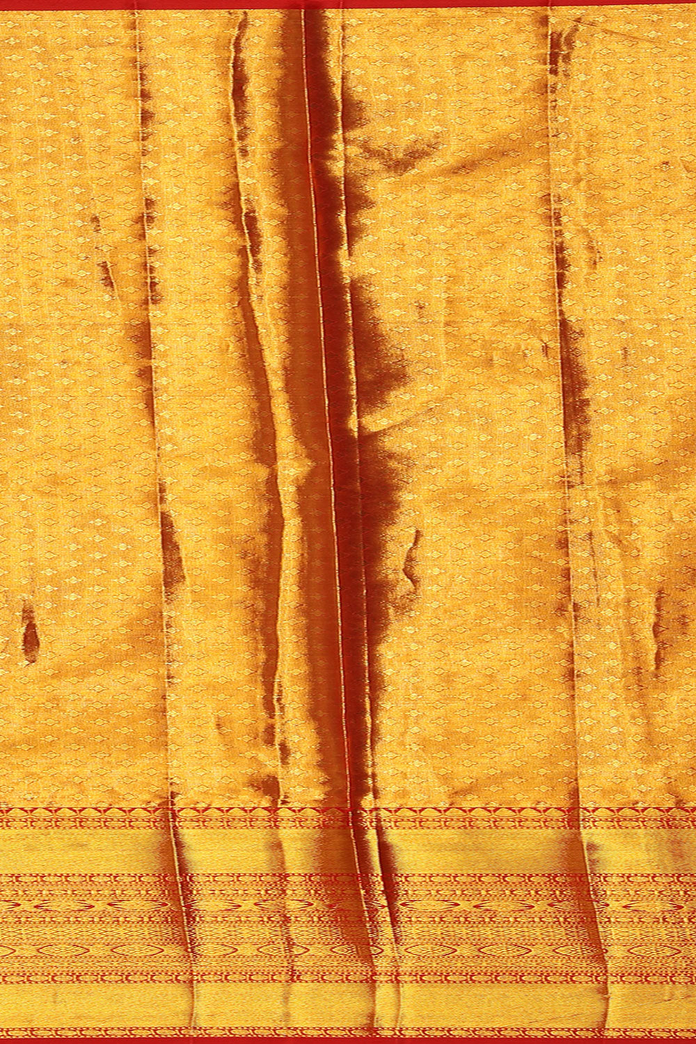 Image of Kanchipattu Pavada Green Unstitched Set